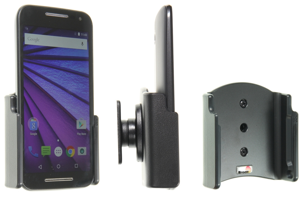 Brodit Passiv holder med kugleled, Motorola Moto G (3rd Gen) 