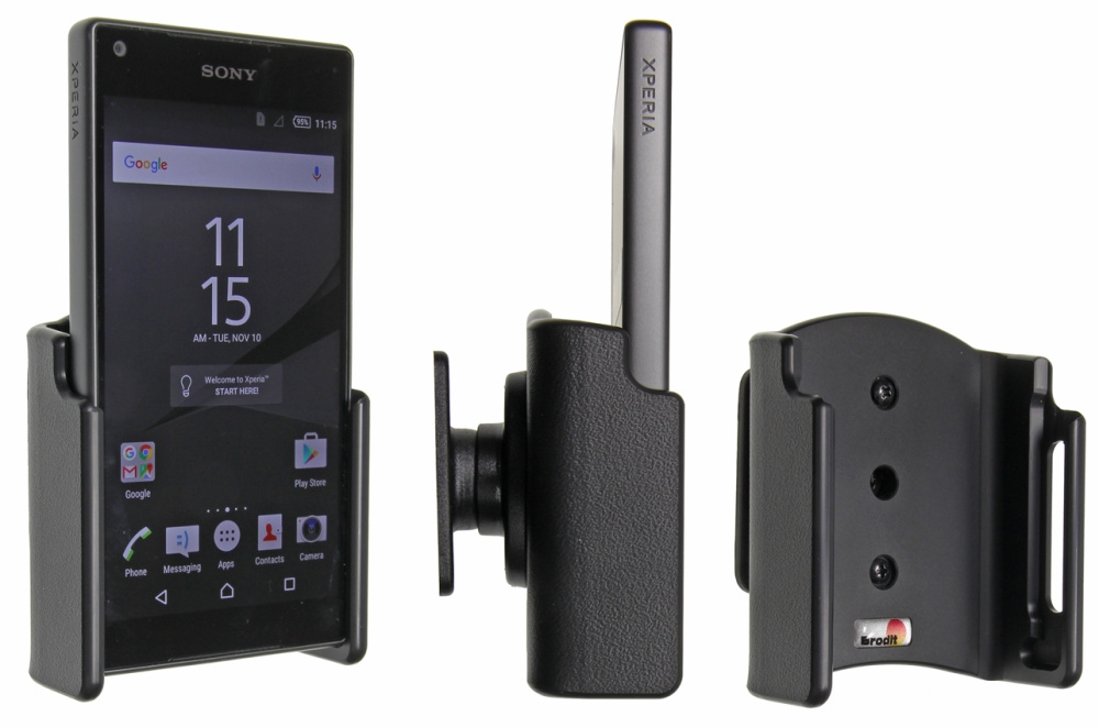 Brodit Passiv holder med kuglehoved, Sony Xperia Z5 Compact 