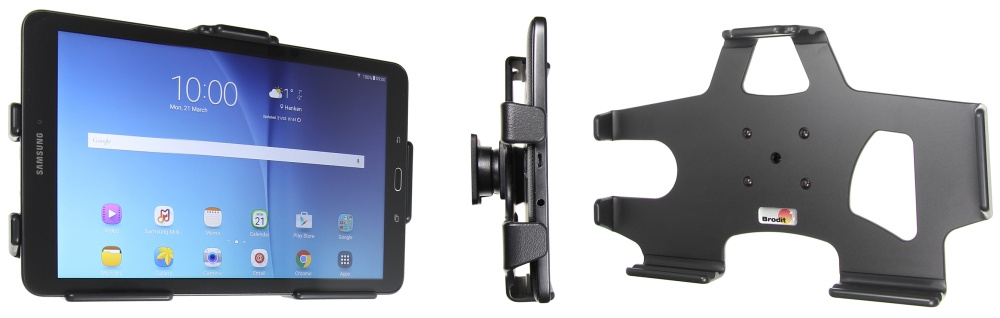 Brodit Passiv holder med kugleled, Samsung Galaxy Tab E 9.6 