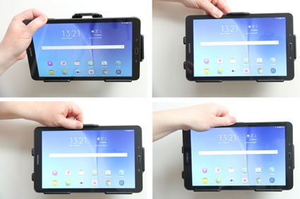 Brodit Passiv holder med kugleled, Samsung Galaxy Tab E 9.6 