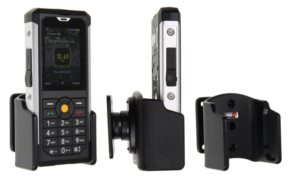 Brodit Passiv holder med kugleled, CAT B100 