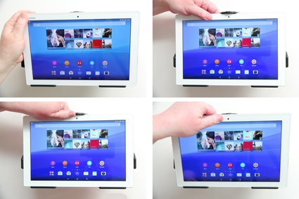 Brodit Passiv holder med kuglehoved, Sony Xperia Z4 Tablet 