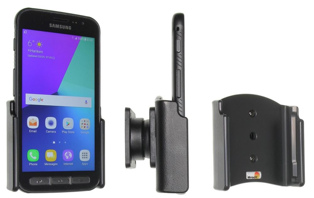 Brodit Passiv holder med kugleled, Samsung Galaxy Xcover 4 