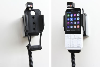 Brodit Aktiv holder med cigarettkontakt, Nokia 225 