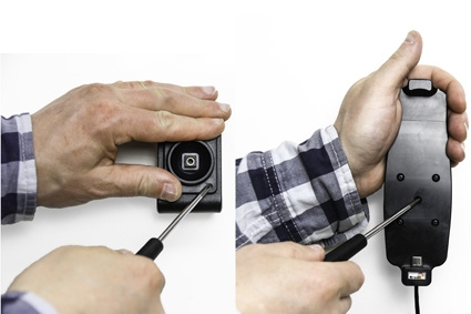 Brodit Aktiv holder med cigarettkontakt, Samsung Galaxy S8/S9