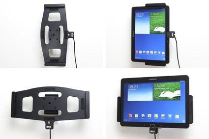 Brodit Aktiv holder til fast installation, Samsung Galaxy Note 10.1 (2014 Edition) SM-P6000/SM-P6050