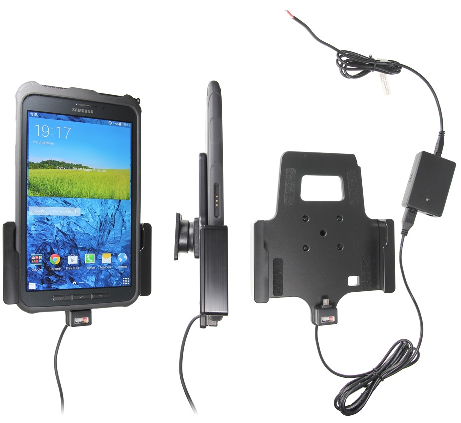 Brodit Aktiv holder til fast installation, Samsung Galaxy Tab Active 8.0 SM-T365 