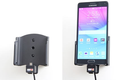 Brodit Aktiv holder til fast installation, Samsung Galaxy Note 4 