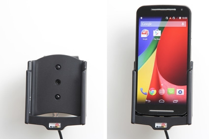 Brodit Aktiv holder til fast montering, Motorola Moto G (2nd Gen) 