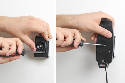 Brodit Aktiv holder til fast installation, Samsung Galaxy S6/S6 edge/S7