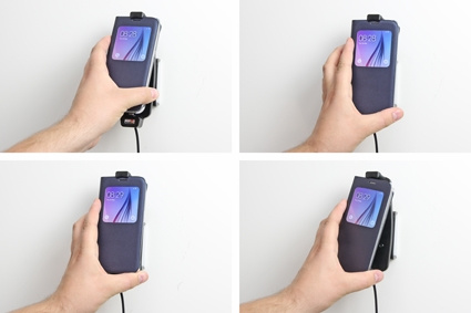 Brodit Aktiv holder til fast installation, Samsung Galaxy S6/S6 edge/S7