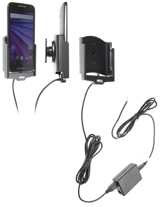 Brodit Aktiv holder til fast montering, Motorola Moto G (3rd Gen) 