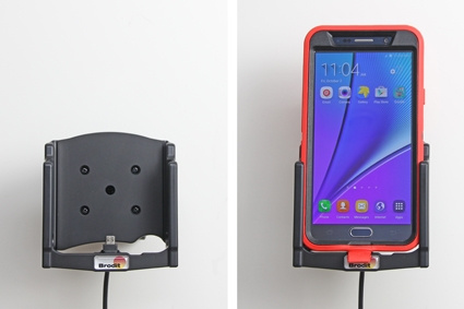 Brodit Aktiv holder til fast installation, Samsung Galaxy Note 5 