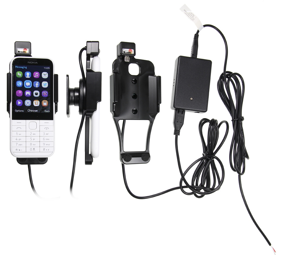 Brodit Aktiv holder til fast installation, Nokia 225 