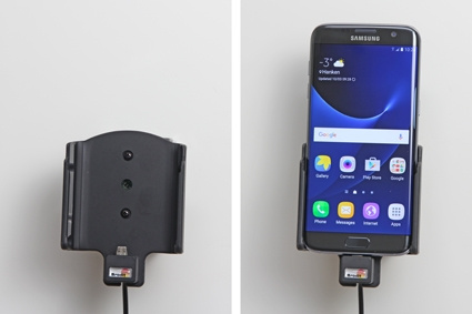 Brodit Aktiv holder til fast installation, Samsung Galaxy S7 Edge 
