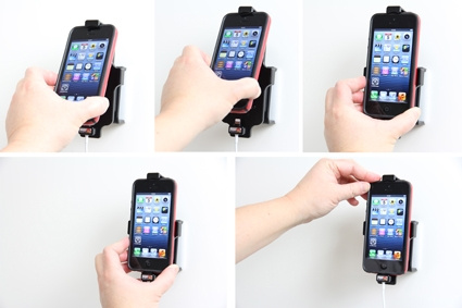 Brodit Holder til Kabeltilslutning, Apple iPhone 5/5C/5S/SE