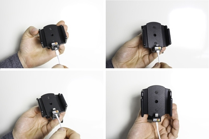 Brodit Holder til Kabeltilslutning, Apple iPhone 5/5C/5S/SE