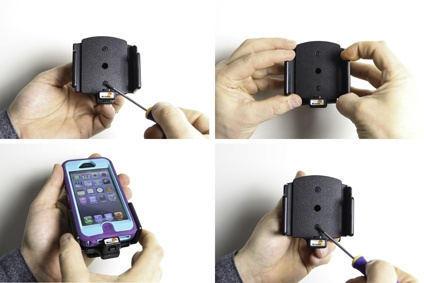 Brodit Holder til Kabeltilslutning, Apple iPhone 5/5S/SE