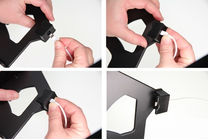 Brodit Holder til Kabeltilslutning, Apple iPad 4th Gen (A1458, A1459, A1460)/With Retina (Lightning Connector)