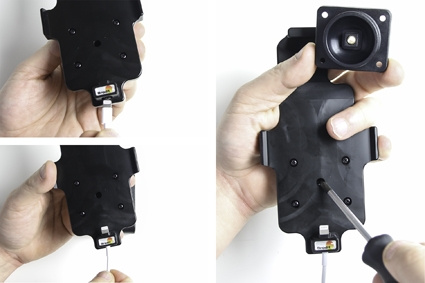 Brodit Holder til Kabeltilslutning, Apple iPhone X/Xs