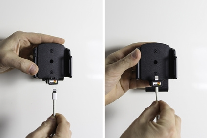 Brodit Holder til Kabeltilslutning, Apple iPhone 6/6S/7/8/SE 2nd Gen 2020/X/Xs