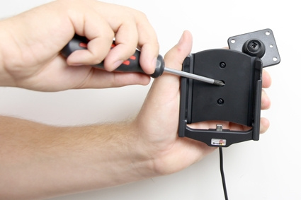 Brodit Aktiv holder med USB-kabel og cigaretadapter, Samsung Galaxy S6 Active 