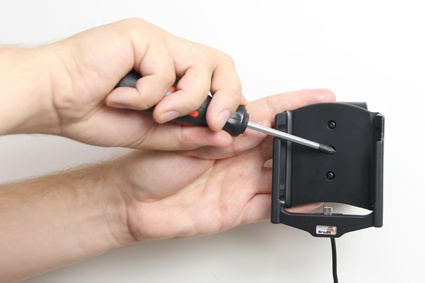 Brodit Aktiv holder med USB-kabel og cigaretadapter, Samsung Galaxy S6 Active 