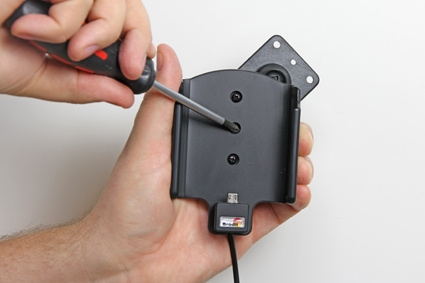 Brodit Aktiv holder med USB-kabel og cigaretadapter, Samsung Galaxy S7 