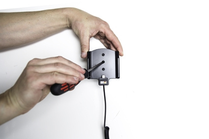 Brodit Aktiv holder med USB-kabel og cigaretadapter, Samsung Galaxy S8 Active 