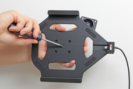 Brodit Aktiv holder til fast installation, Apple iPad 5th Gen (A1822, A1823)/9.7 6th Gen (A1893, A1954)/9.7 New/Air (A1474, A1475, A1476)