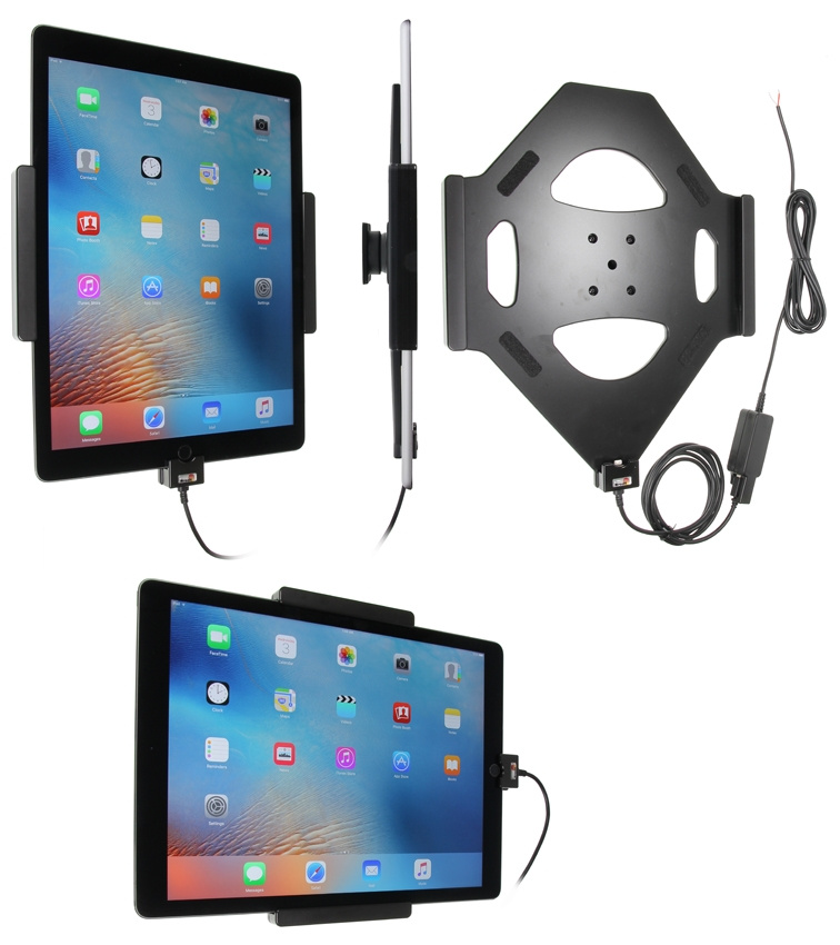 Brodit Aktiv holder til fast installation, Apple iPad Pro 12.9 (A1584, A1652, A1670, A1671) 