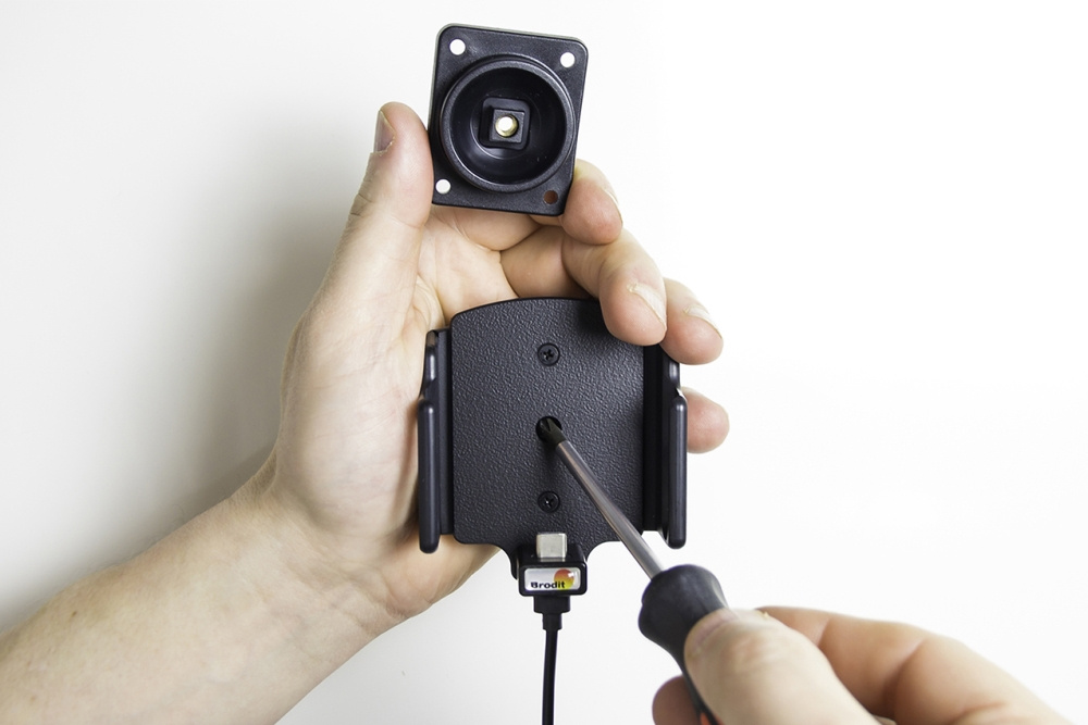 Brodit Aktiv holder til fast montering, Samsung Galaxy S24 Ultra SM-S928B/DS/S24+ SM-S926B/DS/S25 Ultra/S25+