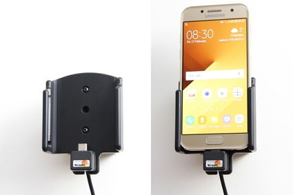 Brodit Aktiv holder til fast montering, Samsung Galaxy A3 (2017) 
