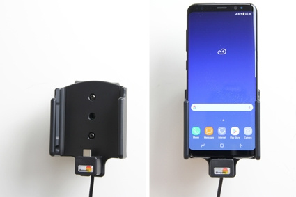 Brodit Aktiv holder til fast montering, Samsung Galaxy S8 