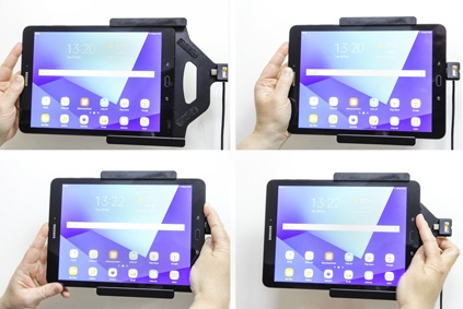 Brodit Aktiv holder til fast montering, Samsung Galaxy Tab S3 9.7 SM-T820/SM-T825 