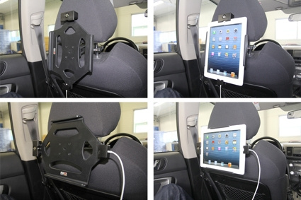 Brodit Holder med nøglelås, Apple iPad 4th Gen (A1458, A1459, A1460)/With Retina (Lightning Connector)