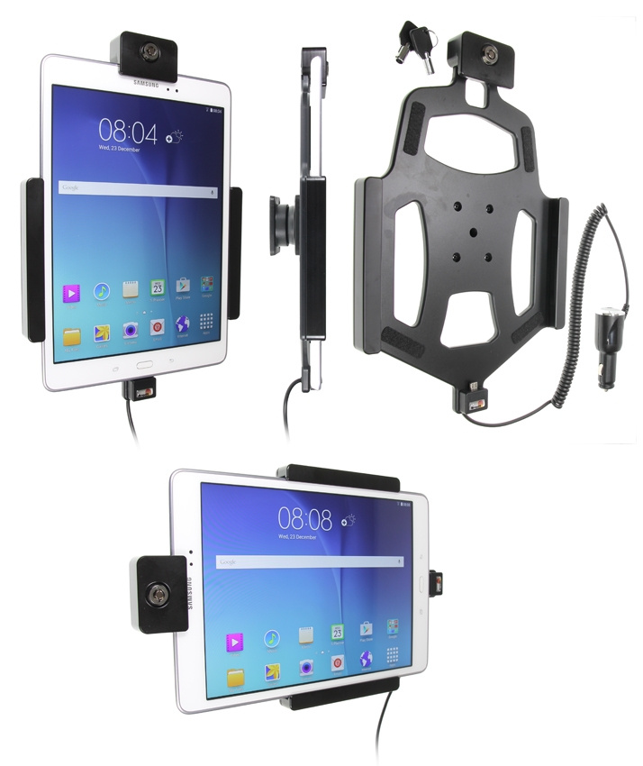 Brodit Holder med nøglelås, Samsung Galaxy Tab A 9.7 