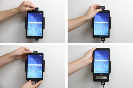 Brodit Holder med nøglelås, Samsung Galaxy Tab E 8.0 