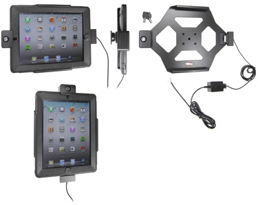 Brodit Holder med nøglelås, Apple iPad 3rd Gen (A1416, A1430, A1403) 