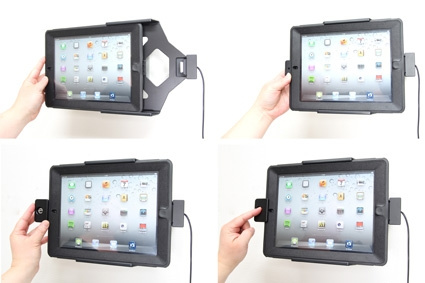 Brodit Holder med nøglelås, Apple iPad 3rd Gen (A1416, A1430, A1403) 