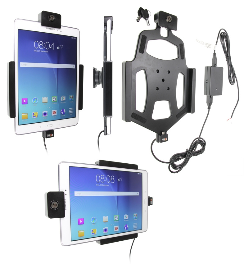 Brodit Holder med nøglelås, Samsung Galaxy Tab A 9.7 