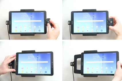 Brodit Holder med nøglelås, Samsung Galaxy Tab E 9.6 