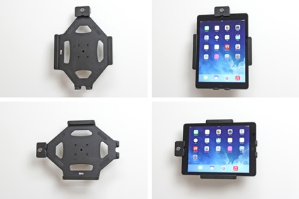 Brodit Holder med nøglelås, Apple iPad 5th Gen (A1822, A1823)/9.7 6th Gen (A1893, A1954)/9.7 New/Air (A1474, A1475, A1476)