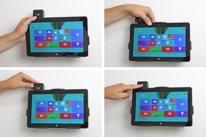 Brodit Holder med nøglelås, Dell Venue 11 Pro (Model 5130)/Pro, New (Model 7140)