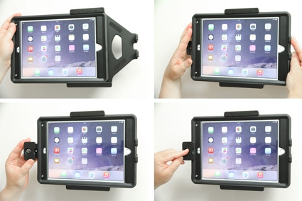 Brodit Holder med nøglelås, Apple iPad Air 2 (A1566, A1567) 