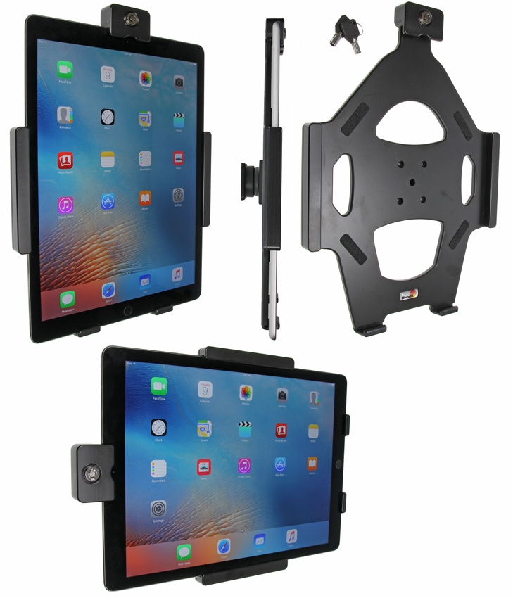 Brodit Holder med nøglelås, Apple iPad Pro 12.9 (A1584, A1652, A1670, A1671) 