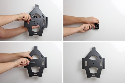 Brodit Holder med nøglelås, Apple iPad Pro 12.9 (A1584, A1652, A1670, A1671) 