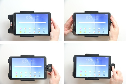 Brodit Holder med nøglelås, Samsung Galaxy Tab E 9.6 