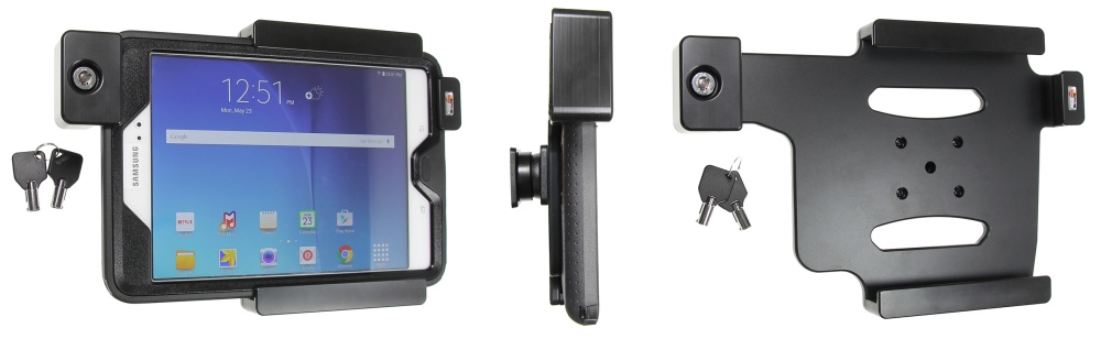 Brodit Holder med nøglelås, Samsung Galaxy Tab A 8.0 (2015) SM-T350 