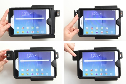 Brodit Holder med nøglelås, Samsung Galaxy Tab A 8.0 (2015) SM-T350 
